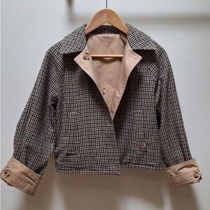 BNWT LEVI’S REVERSIBLE CROPPED TRENCH JACKET